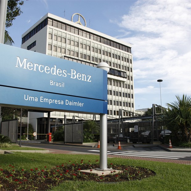 Fábrica da Mercedes-Benz no Brasil (Foto: Divulgação)
