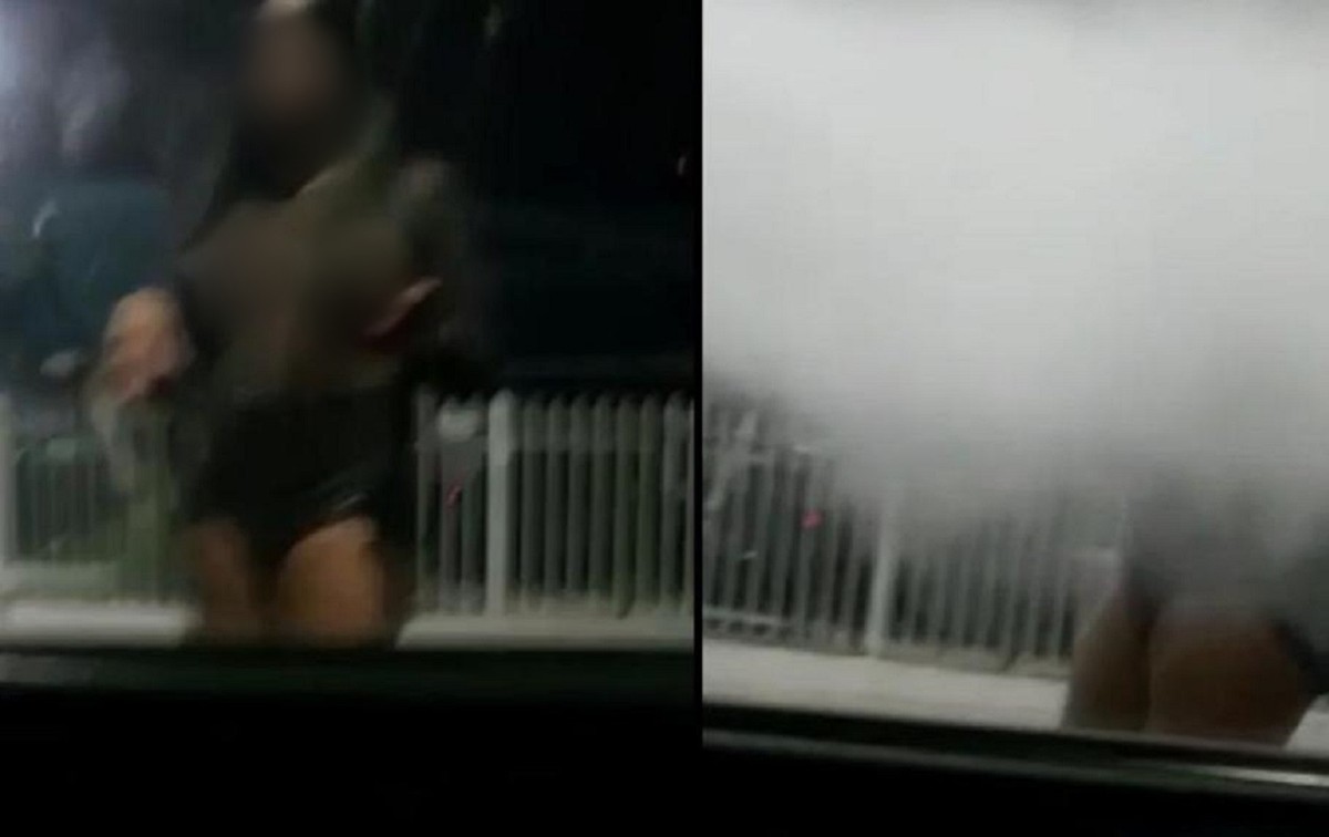 Transexual é atacada com jato de extintor na rua em Marília; vídeo - Globo