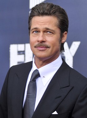 Brad Pitt, na premiere de 