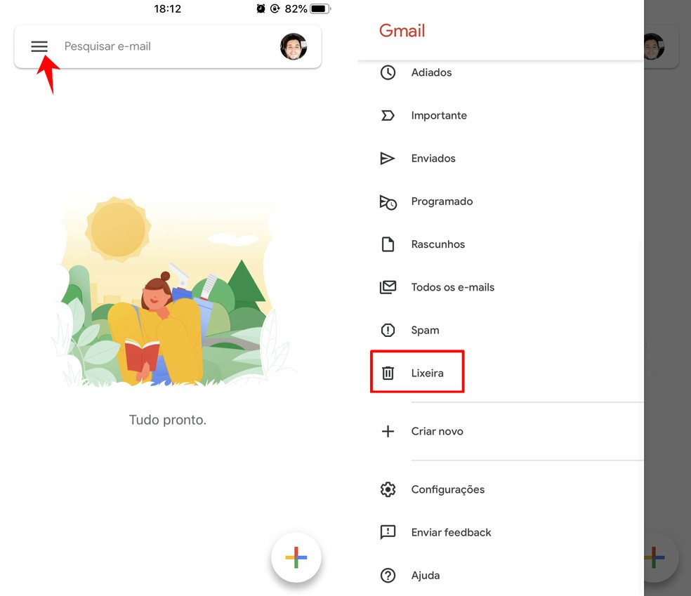 Como Apagar Todos Os E mails Do Gmail Pelo Celular E mail TechTudo