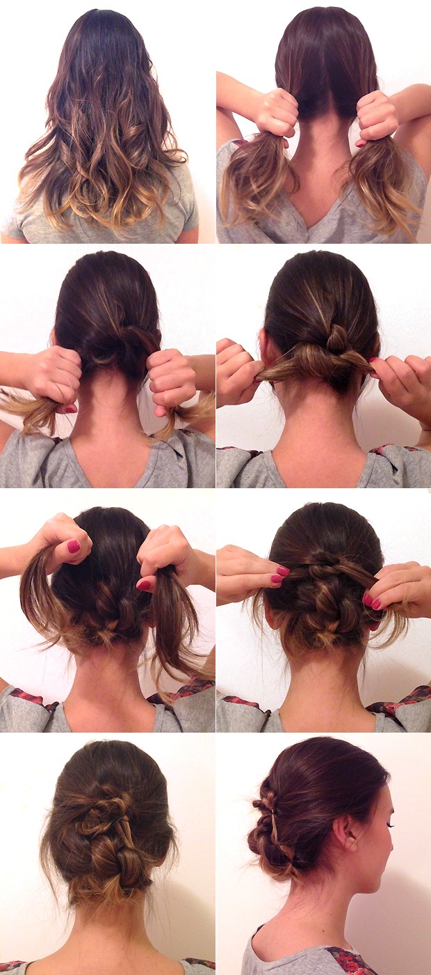 Penteado de festa em 5 minutos - Quem | QUEM Inspira