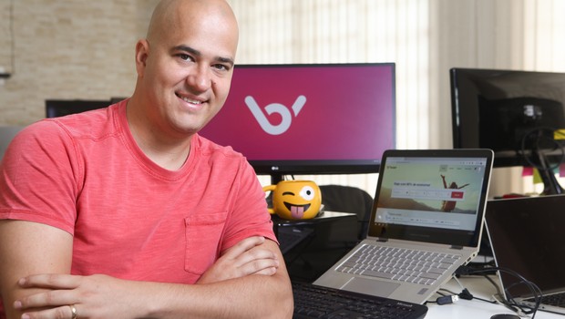 Marcelo Abritta, fundador da startup Buser  (Foto: DivulgaÃ§Ã£o)