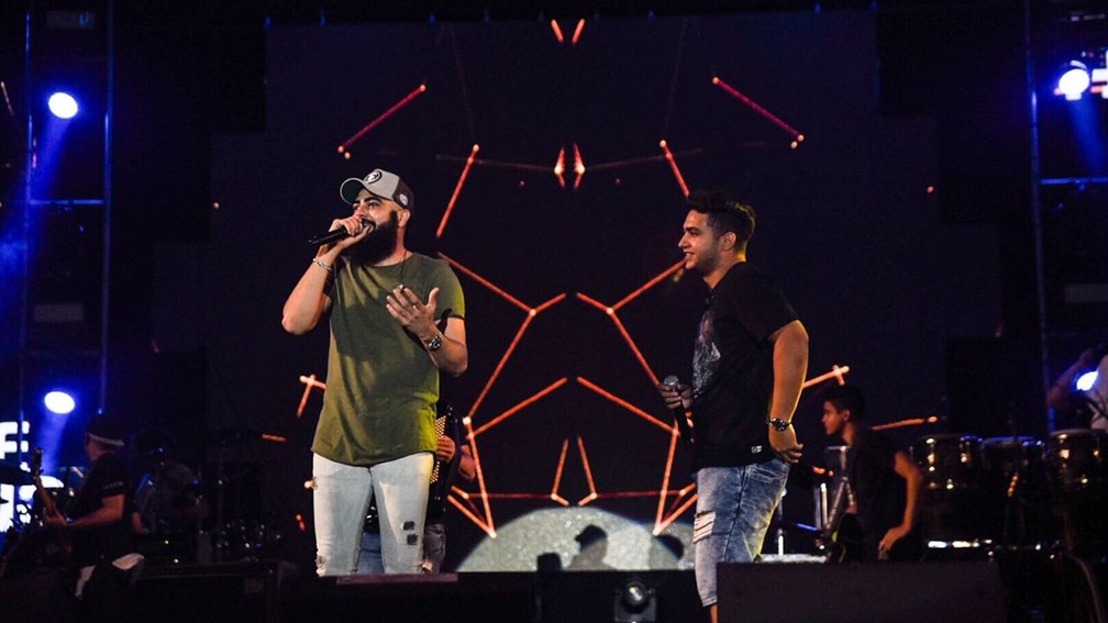 Henrique e Juliano no Fest Verão Paraíba 2018 (Foto: Igor do Ó/Divulgação)