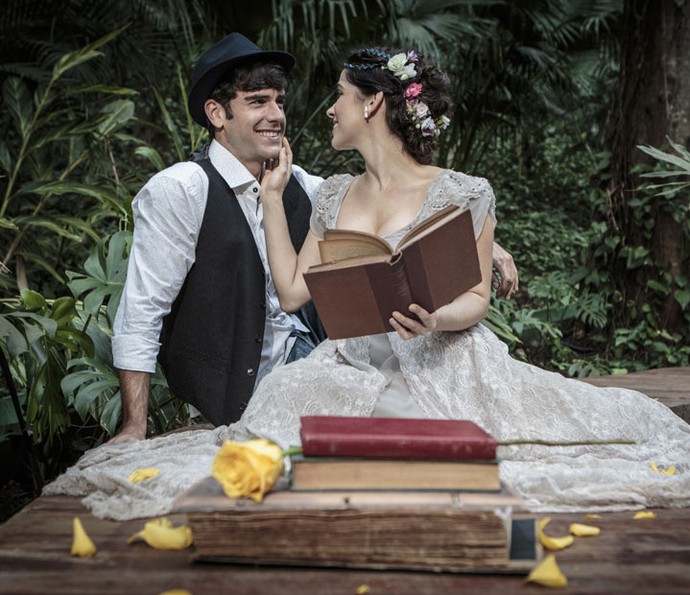 Atores esperam que Shirlei e Felipe tenham um final feliz juntos (Foto: Felipe Monteiro/Gshow)