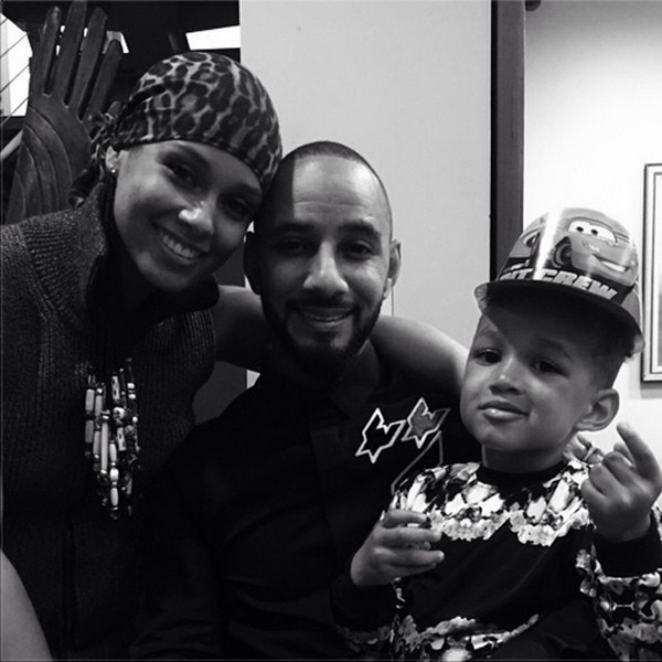 Alicia Keys comemorando os 4 anos do filho  (Foto: Reprodução / Instagram)
