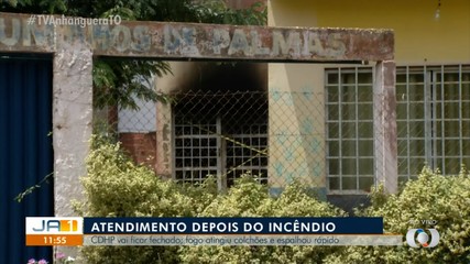 Incêndio no CDHP atingiu colchões e se espalhou rapidamente pelo prédio