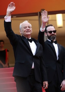 Bill Murray e Carter Logan (Foto: Getty Images)