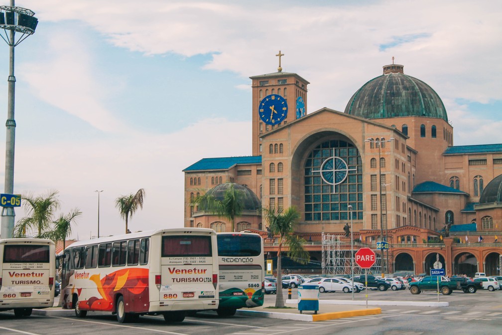 Santu&aacute;rio Nacional de Aparecida &mdash; Foto: F&aacute;bio Fran&ccedil;a/ G1