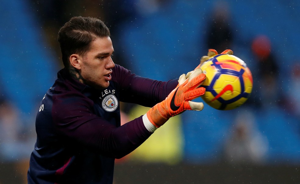 Ederson, goleiro do Manchester City (Foto: REUTERS/Andrew Yates)