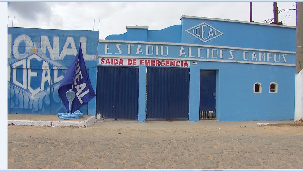 EstÃ¡dio Alcides Campos definido como palco da volta  â Foto: ReproduÃ§Ã£o/TV IntegraÃ§Ã£o