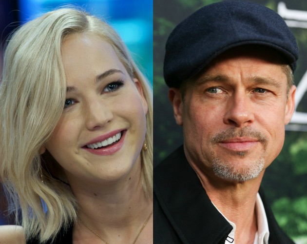 Jennifer Lawrence e Brad Pitt (Foto: Getty)