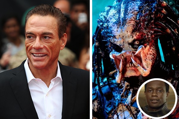 Jean-Claude Van Damme perdeu o papel de Predador para Kevin Peter Hall (Foto: Getty Images / Twitter)
