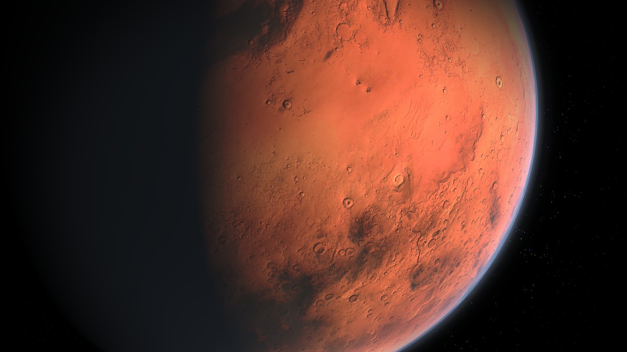 Vales de Marte podem ter sido originados por geleiras, dizem pesquisadores (Foto: Pixabay)
