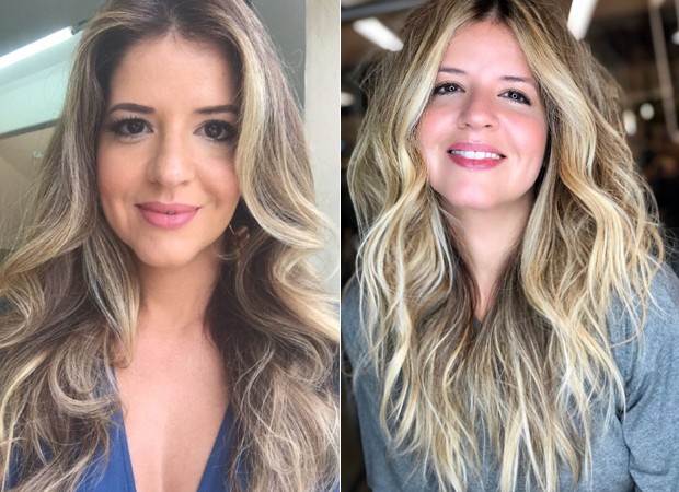Mariana Santos: antes e depois (Foto: Reprodução/Instagram)