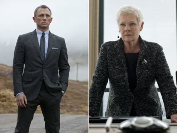 Daniel Craig e Judi Dench em '007 - Operação Skyfall' (Foto: Divulgação/United Artists)