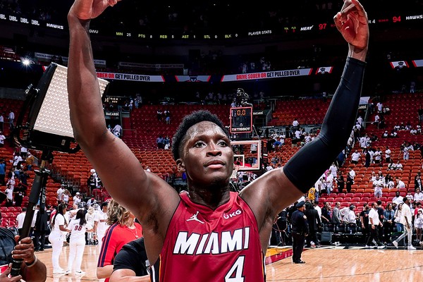 Oladipo, jogador do Miami Heat (Foto: Reprodução/Twitter)