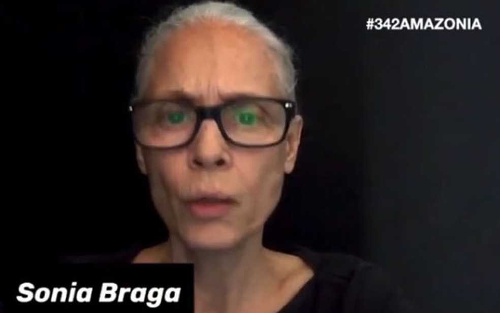 Sônia Braga comenta manchas de óleo no Nordeste e cobram ações — Foto: Reprodução/Instagram da atriz