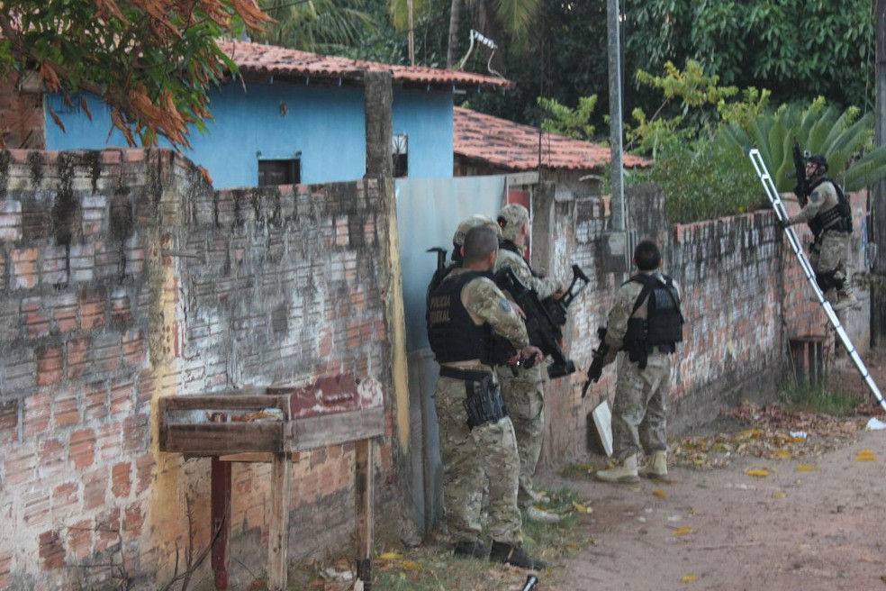 Polícia Federal em operação no Maranhão — Foto: Divulgação / Polícia Federal