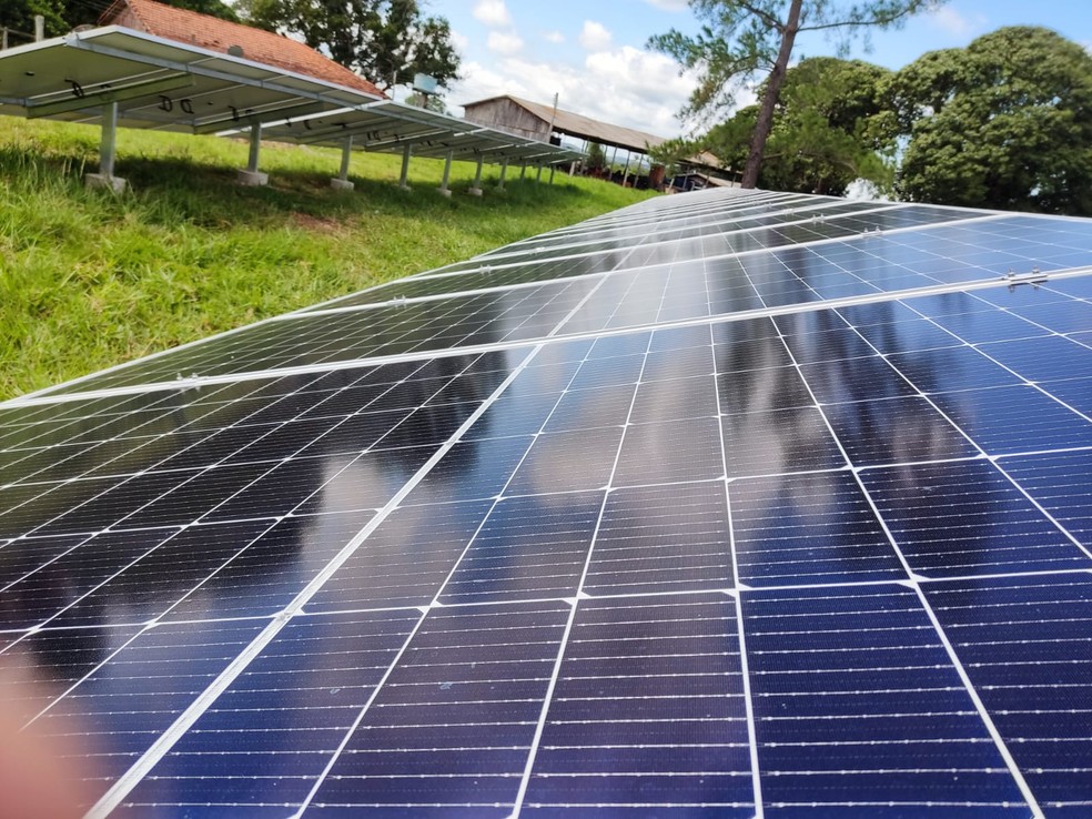 Placa de energia solar — Foto: Divulgação