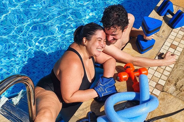 Mariana Xavier e o namorado, Diego (Foto: Reprodução/Instagram)