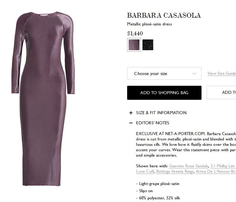 Vestido usado por Beyoncé está à venda no Net-A-Porter (que entrega no Brasil!) (Foto: Reprodução)