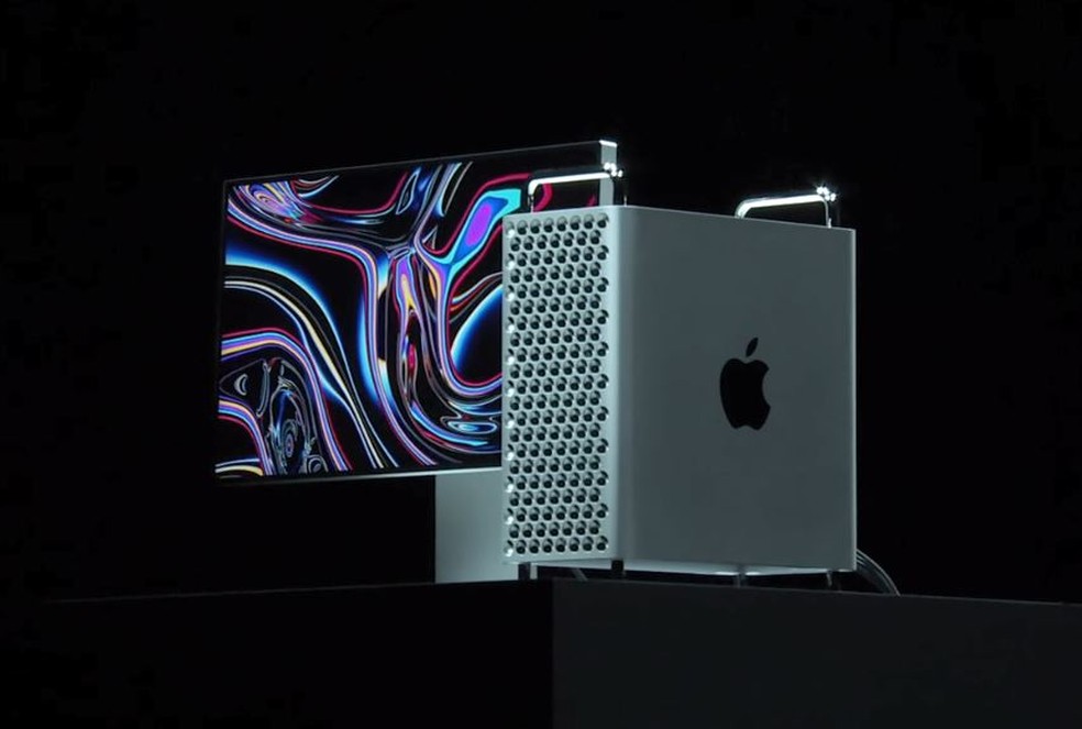 Novo Apple Mac Pro pode comeÃ§ar a ser produzido na China e nÃ£o nos EUA. â€” Foto: ReproduÃ§Ã£o