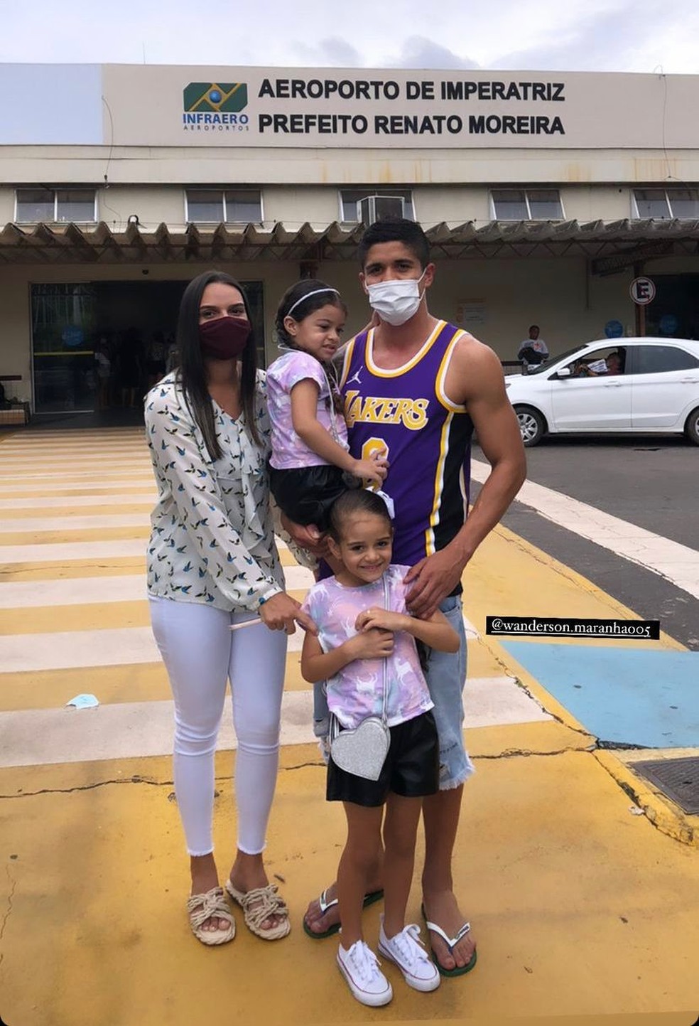 Jogador maranhense que fugiu da Ucrânia em meio a guerra chega ao Maranhão; “coração aliviado”, diz família — Foto: Simone Oliveira/TV Mirante