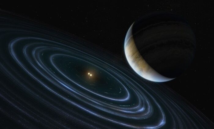 Hubble identifica exoplaneta que se comporta como o procurado Planeta Nove (Foto: ESA/Hubble, M. Kornmesser)