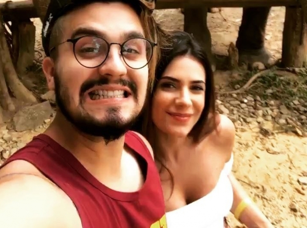 Luan Santana e Jade MagalhÃ£es (Foto: ReproduÃ§Ã£o/Instagram)