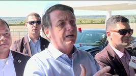 De novo, Bolsonaro critica divulgar dados sobre desmatamento (GloboNews)