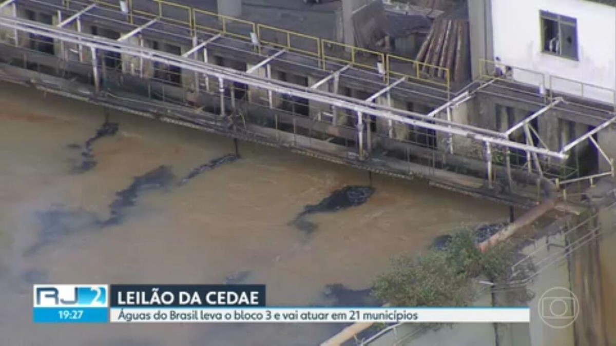 Leilão da Cedae arrecada R$ 2,2 bi para exploração de água e saneamento ...