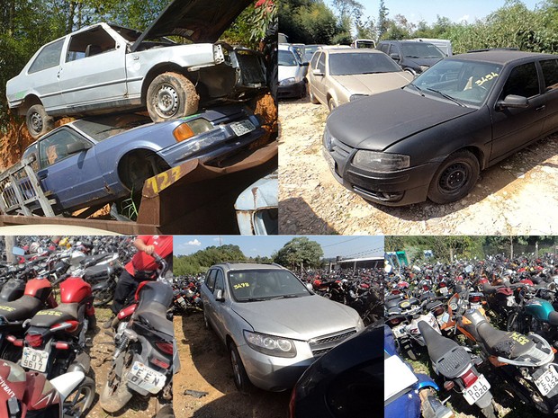Detran realiza leilões de carros e motos na Grande São Paulo (Foto: Reprodução)