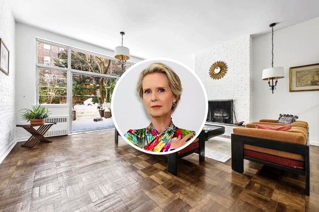 Nova casa de Cynthia Nixon em Nova York (Foto: Reprodução / Realtor e Instagram)