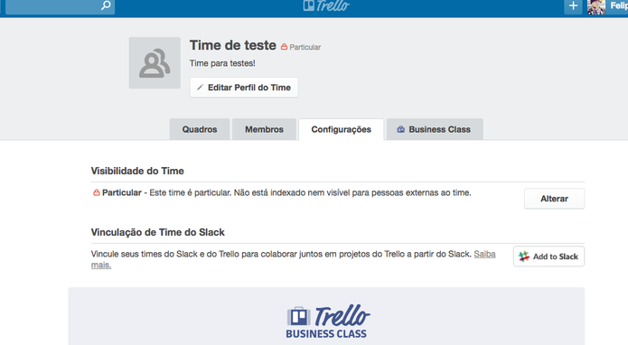 Como deletar times no Trello (Foto: Reprodução/Felipe Vinha)