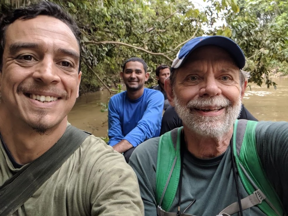 Expedições foram feitas na região amazônica seguindo pistas de registros anteriores  — Foto: Arquivo pessoal 