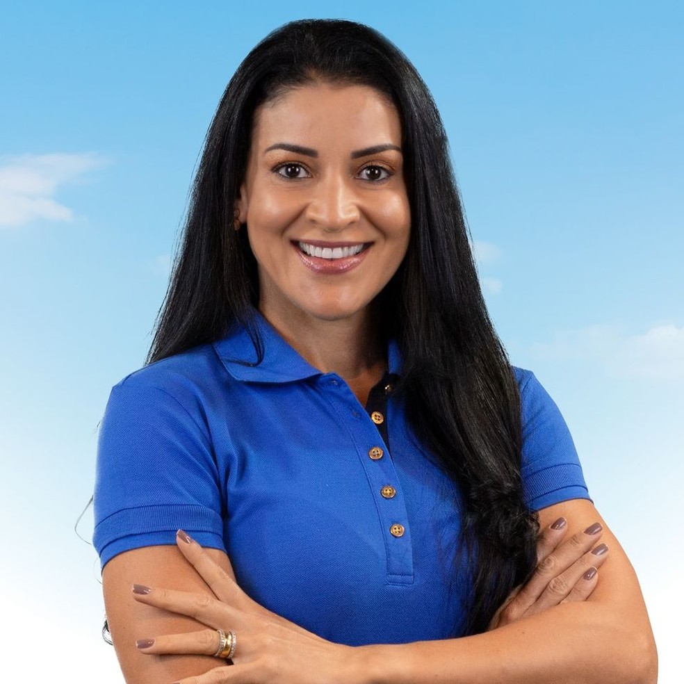 Lucimar do Dr. Flávio, do PL, é reeleita prefeita de Paracambi — Foto: Divulgação