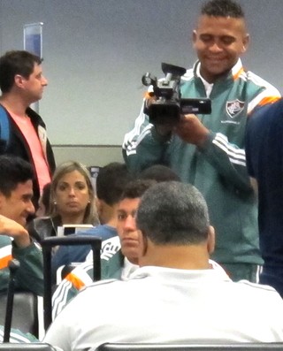 Walter Cinegrafista Fluminense (Foto: Richard Souza)