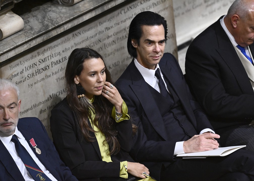 Singer-songwriter Nick Cave during the coronation ceremony for King Charles III at Westminster Abbey in London.  — Photo: Gareth Cattermole/POOL/AFP