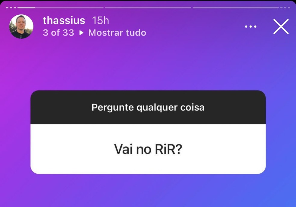 Instagram esconde Stories e usuário tem que ativar manualmente a visualização das demais publicações — Foto: Reprodução/Thássius Veloso