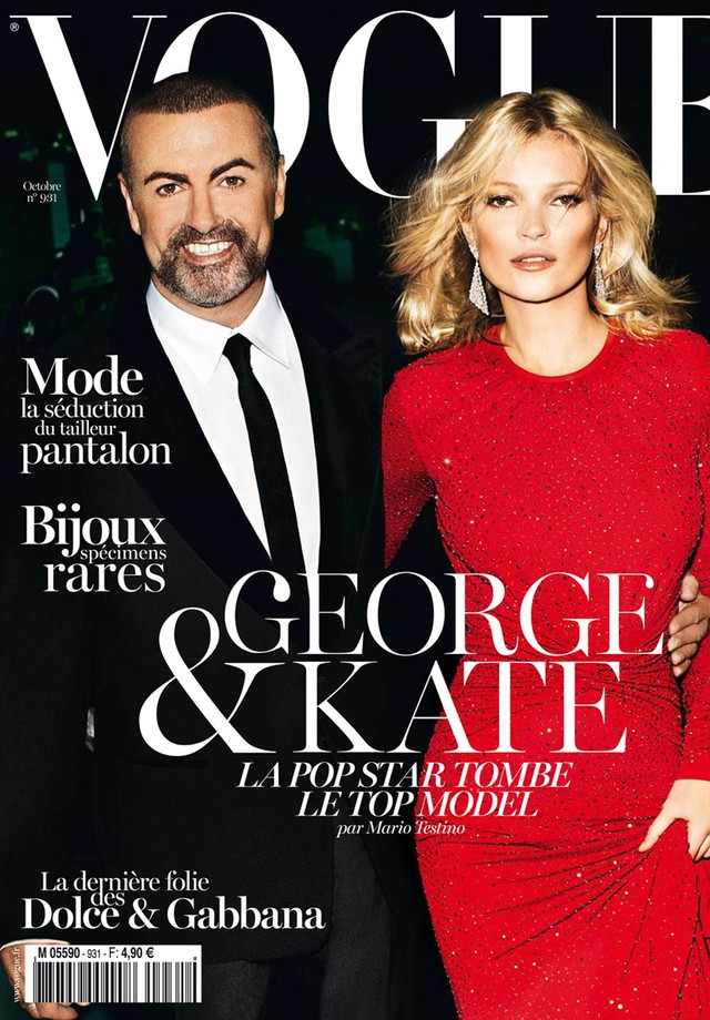 Kate Moss & George Michael (Foto: Vogue Paris)