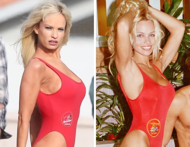 Lily James afirma que Pamela Anderson a ignorou quando procurou dicas para fazer a série 'Pam & Tommy' (Foto: The Grosby Group)