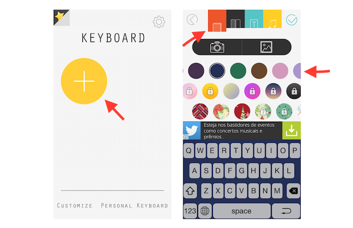 Criando um novo modelo de teclado personalizado com o Custom Keyboard for iOS 8 (Foto: Reprodução/Marvin Costa)