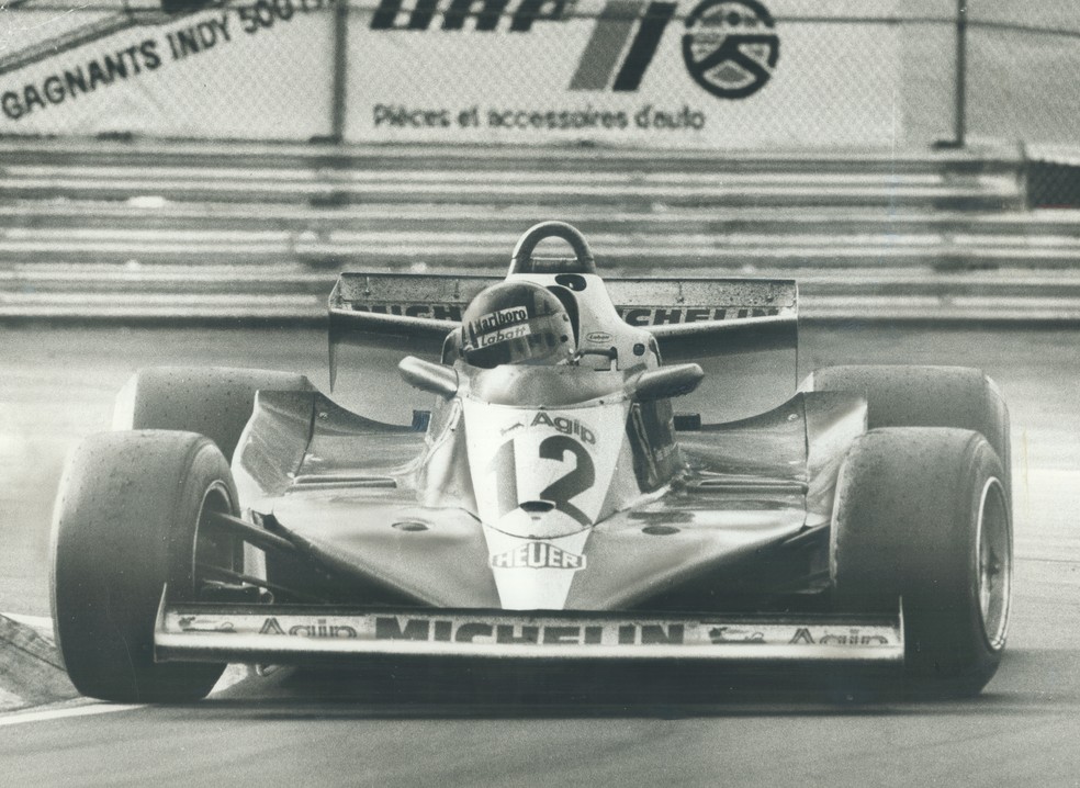 Gilles Villeneuve na sua primeira vitória da carreira (Foto: John Mahler/Toronto Star via Getty Images)