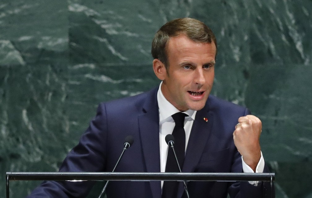 Em Discurso Na Onu Macron Cita Amazonia Como Parte De Batalha Essencial Para Meta Climatica Mundo G1