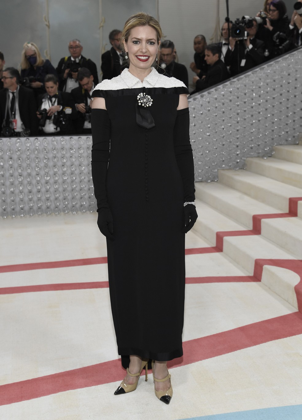 Eaddy Kiernan Bunzel no Met Gala 2023 — Foto: Evan Agostini/Invision/AP