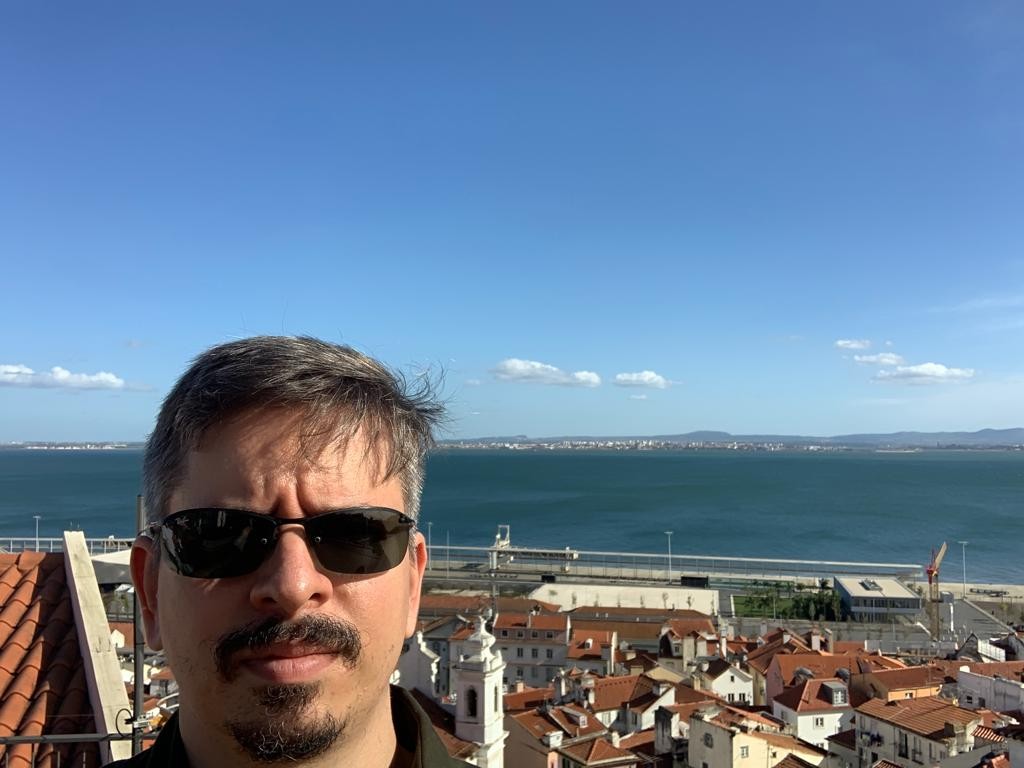Felipe Freitas em Lisboa: brasileiro deu entrada no pedido de cidadania portuguesa