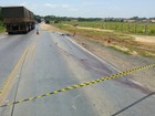 Funcionário morre atropelado ao fazer serviço em rodovia de MT