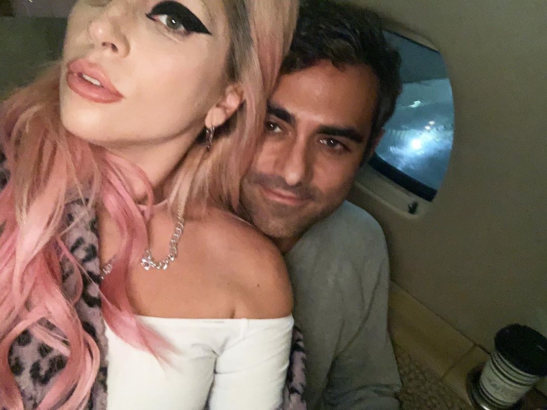 Lady Gaga e Michael Polansky (Foto: Reprodução/Instagram)