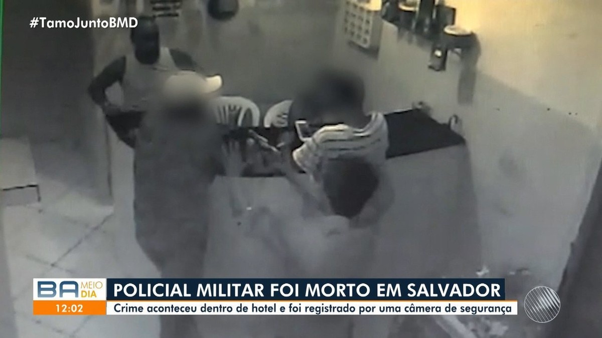 VÍdeo Policial Militar Morre Após Ser Baleado Dentro De Hotel Em Salvador Bahia G1 0943