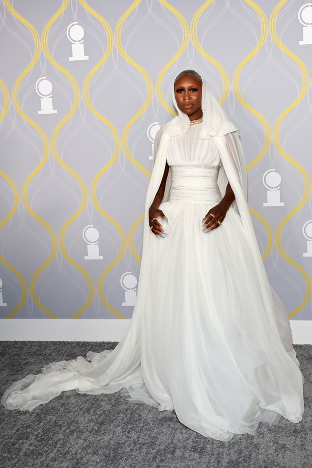 NEW YORK, NEW YORK - JUNE 12: Cynthia Erivo attends the 75th Annual Tony Awards at Radio City Music Hall on June 12, 2022 in New York City. (Photo by Dia Dipasupil/Getty Images) (Foto: Getty Images)